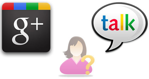 Google Talk and Google Plus