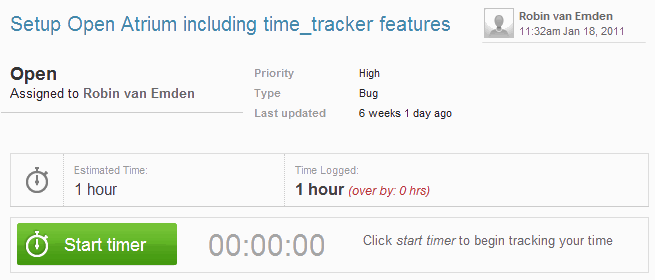 OpenAtrium-Time-Tracker