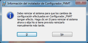 Instalador del certificado digital