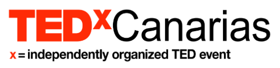 Imagen corporativa del Tedxcanarias (logo)