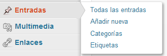 Como se crea una entrada en Wordpress