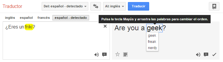 Personaliza tus traducciones