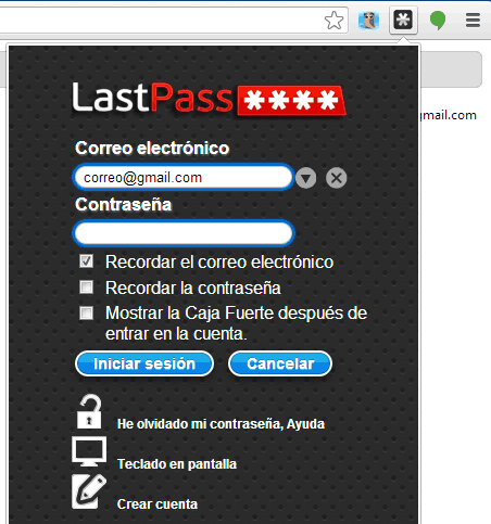 Plugin LastPass