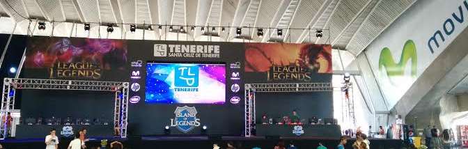 Escenario del LOL en TLP TEnerife 2014